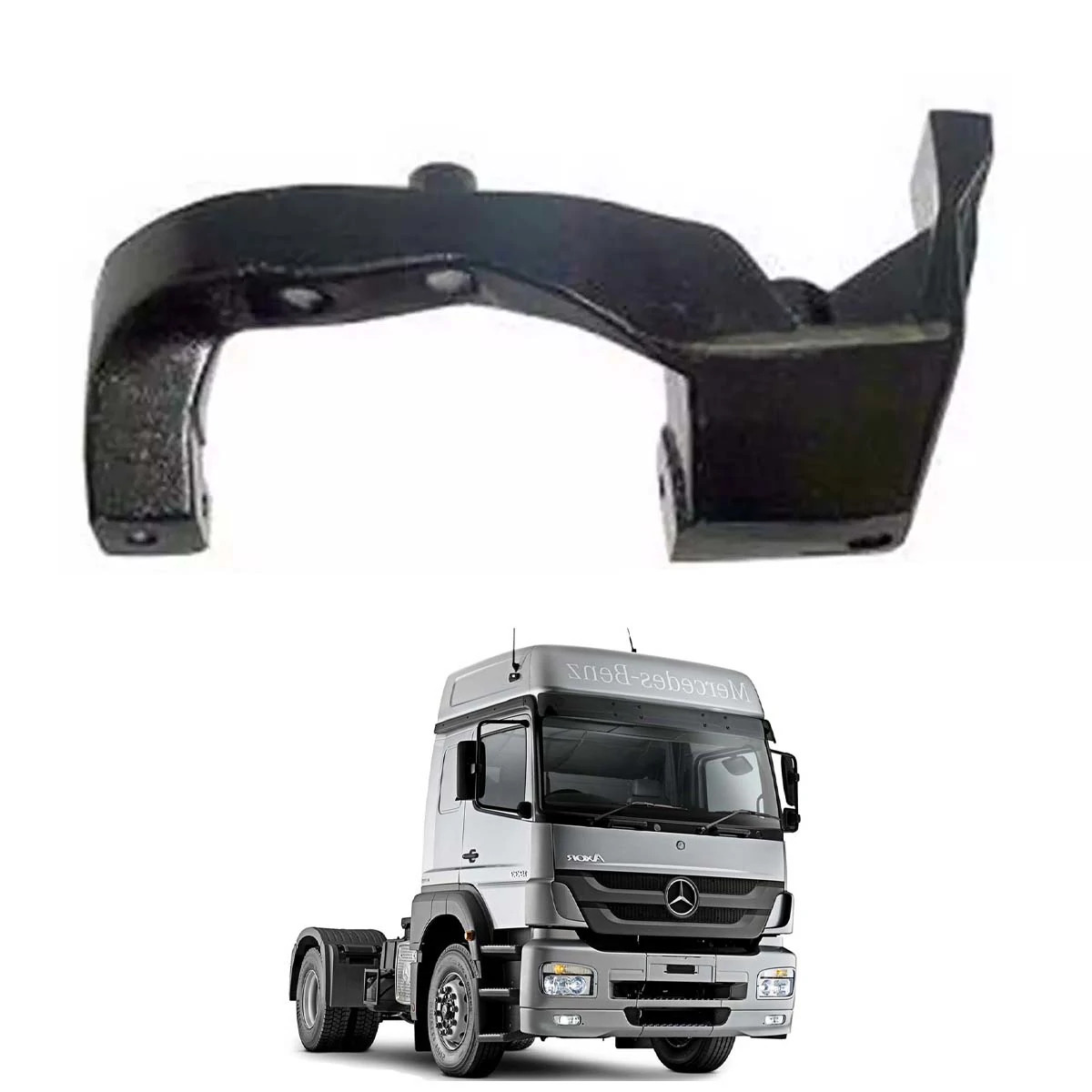 SUPORTE FAROL DIR MB AXOR 1933 2533 2625 2628 2831 (9408851331,)