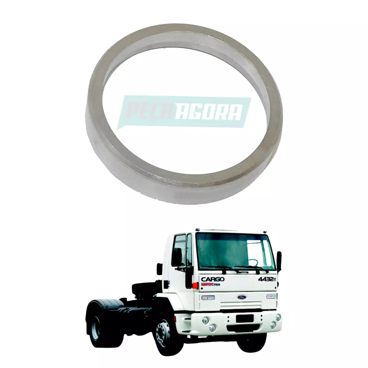 SEDE VALVULA ESCAPAMENTO FORD CARGO 4432E 2632E 2932E 5032E 4532E 1832E 6332E (2