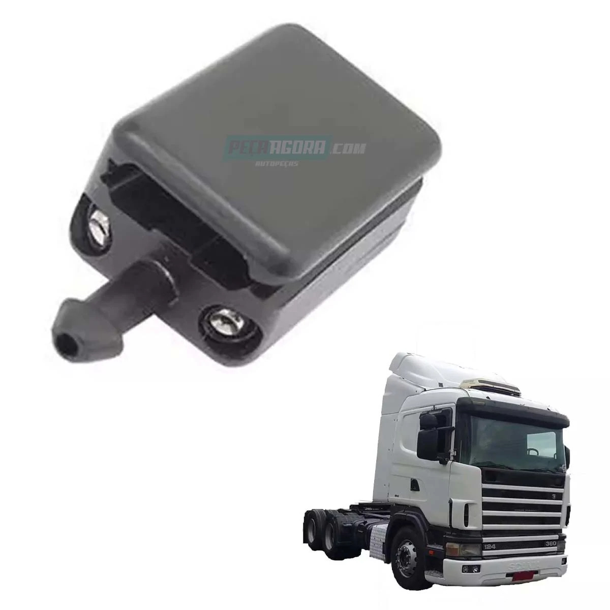 BRUCUTU ESGUICHO LIMPADOR PARABRISA PARA SCANIA 114 124 P114 P124 R114 R124 T114