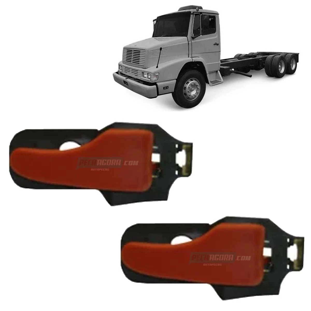 CAIXA 2 MACANETA INTERNA PORTA DIR MB L1618 L1620 LN914 1218 1418 LS1632 (CX.694