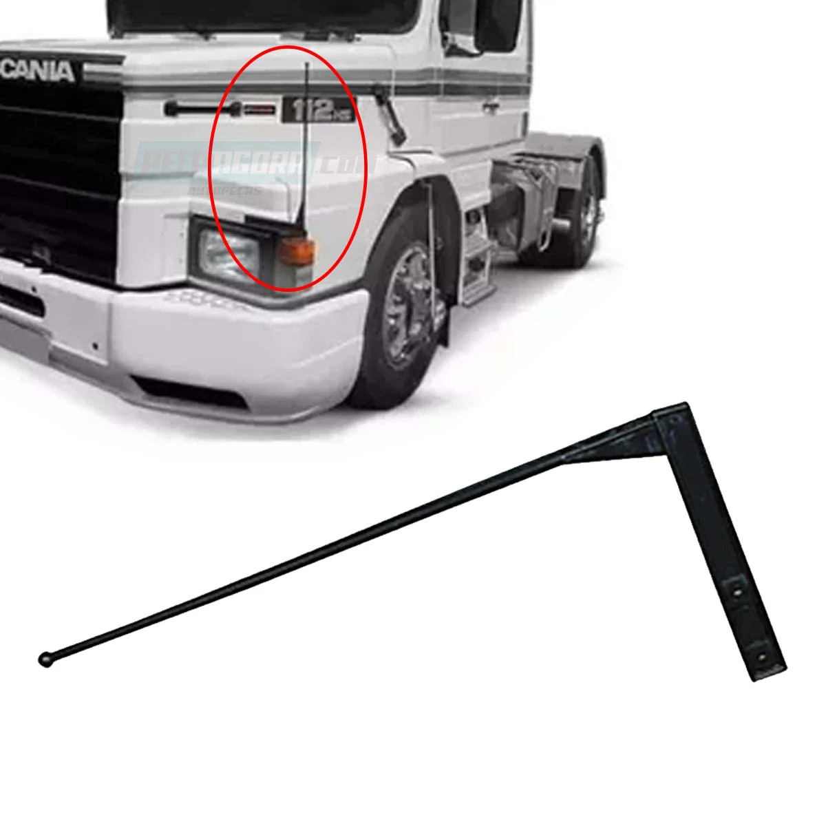 BALIZA ORIENTACAO PARA SCANIA T112 142 113 (308564.-)