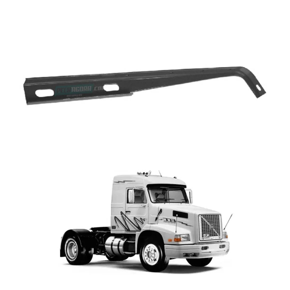 SUPORTE PARALAMA CABINE ESQ VOLVO NL10 NL12 (1617436-VO231E)