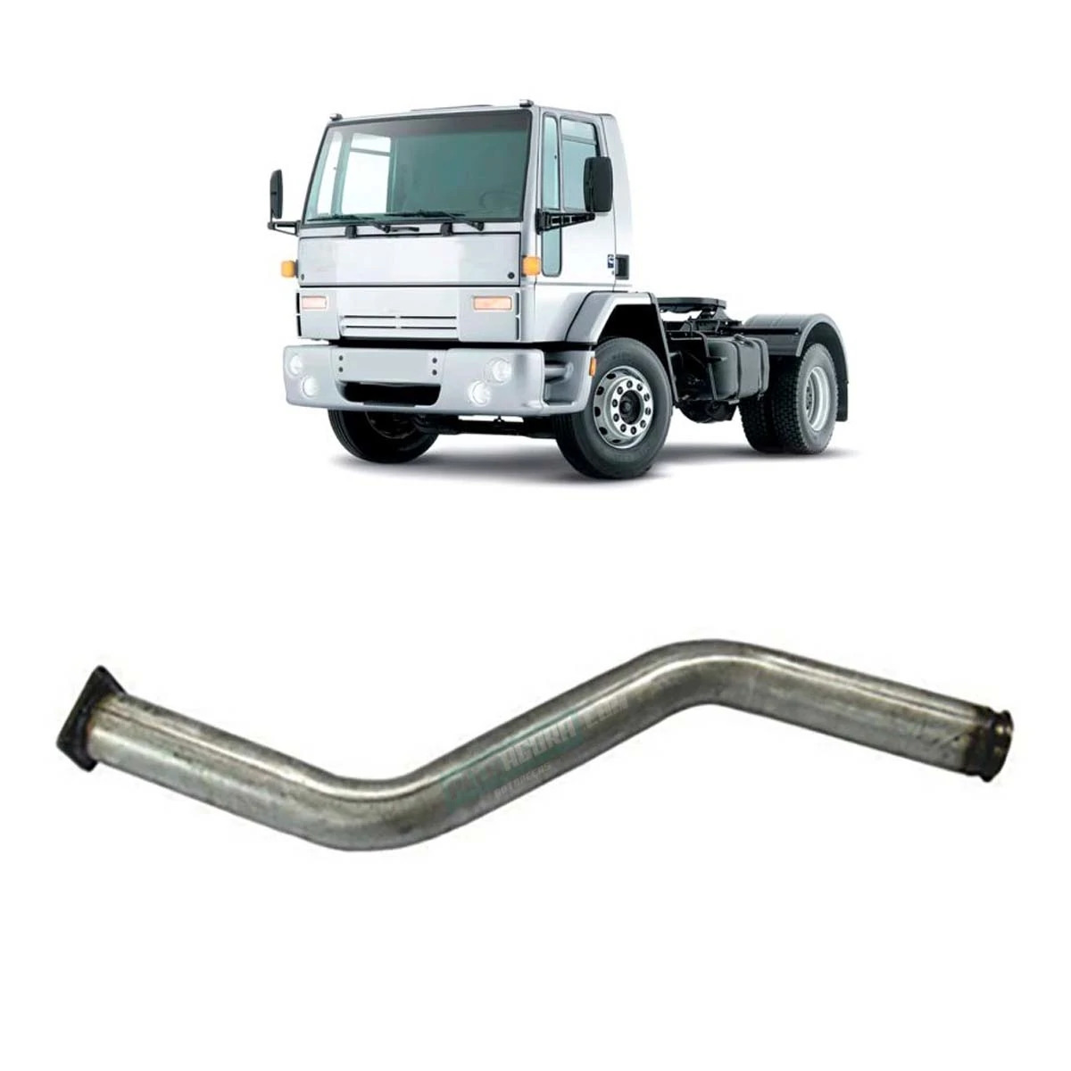 TUBO SAIDA MOTOR FORD CARGO 814 815 915 (2UH253101-FR3843D)