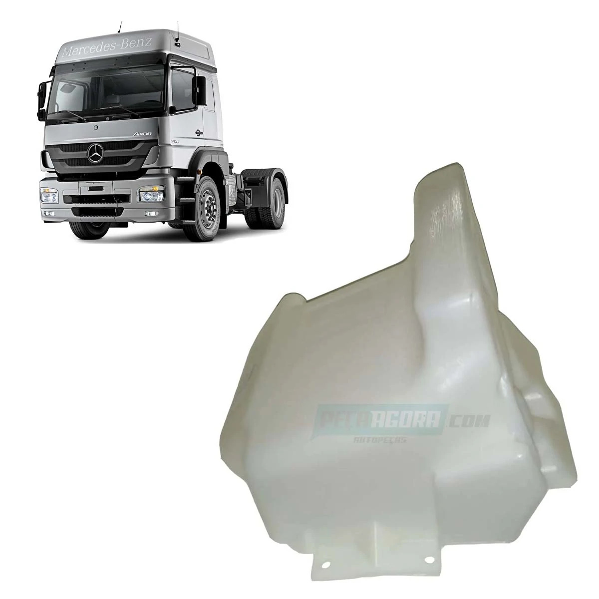 RESERVATORIO AGUA LAVADOR PARABRISA MB AXOR 1933 2035 2040 2044 2533 2541 2625 2