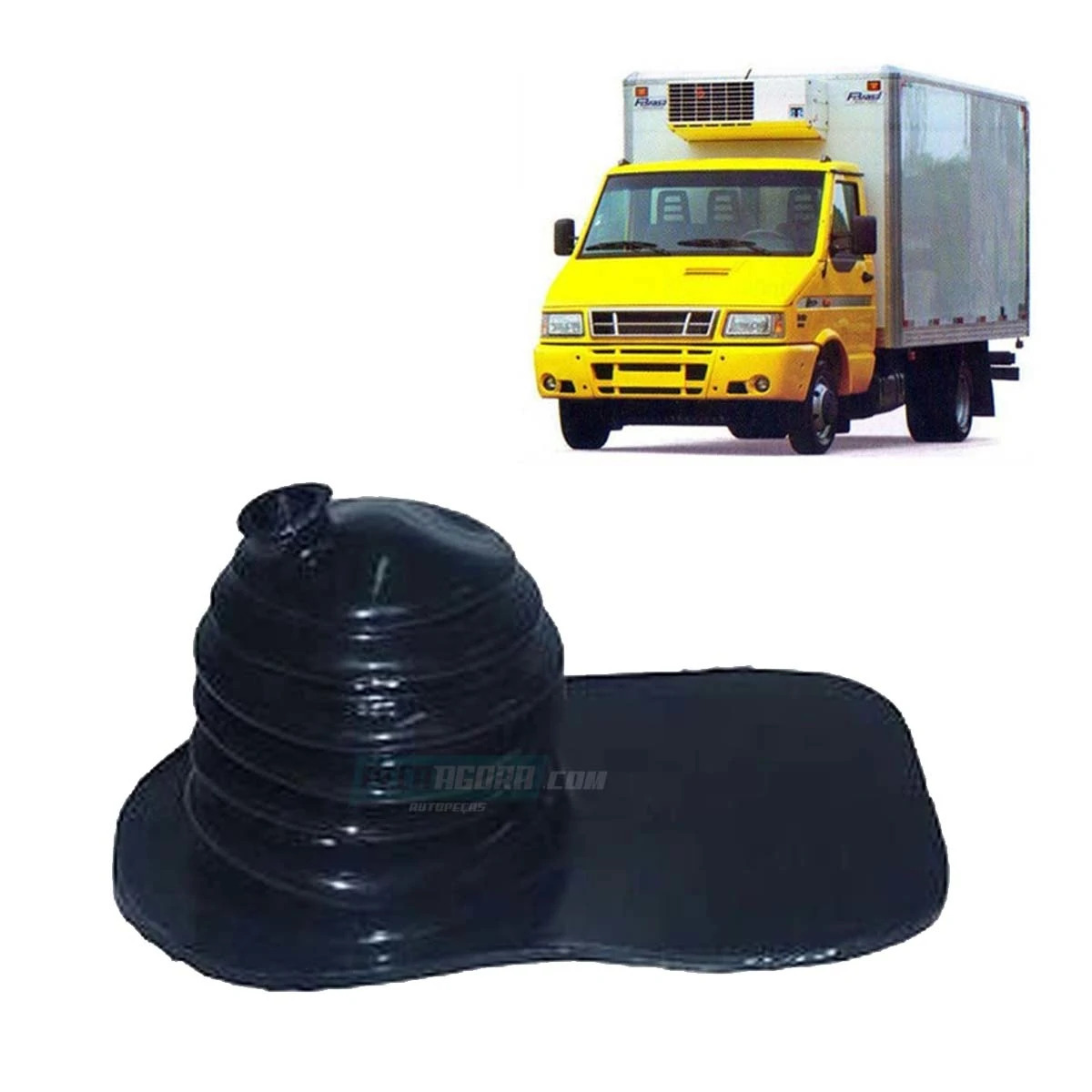 COIFA DA ALAVANCA DE CAMBIO PARA IVECO DAILY 3510 A 7013 ATE 2007  (93911172)