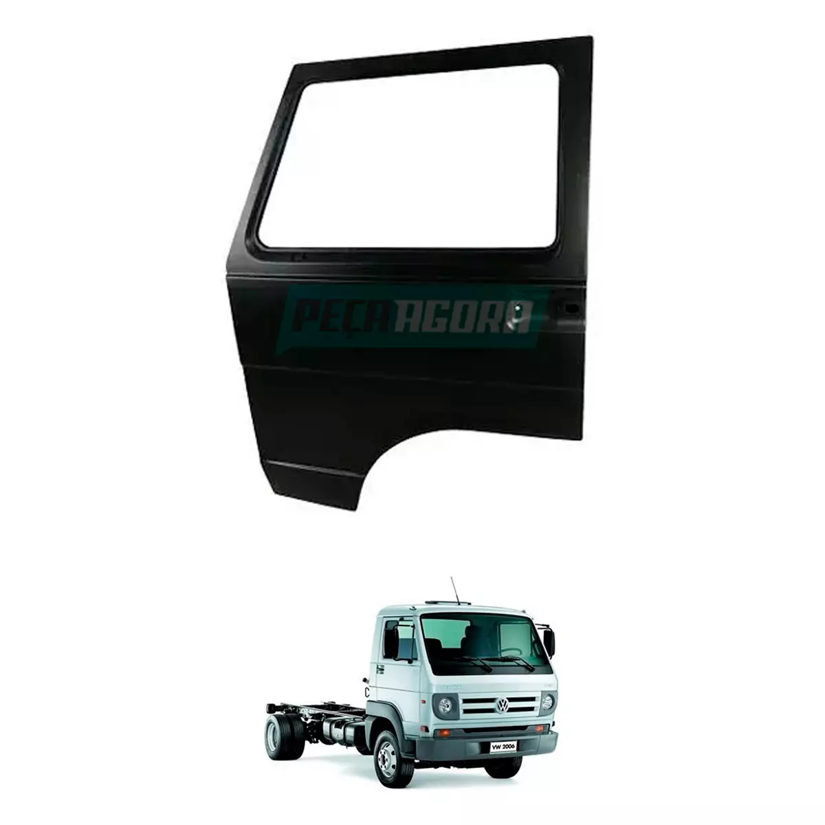 PORTA ESQUERDO VW 790 7110S 690S 12140 13130 8150 15180 ATE 1999 - COMPLETA (2RE