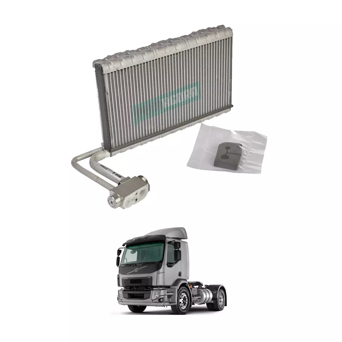 EVAPORADOR CAMINHAO VOLVO VM  (21396106,.-.)