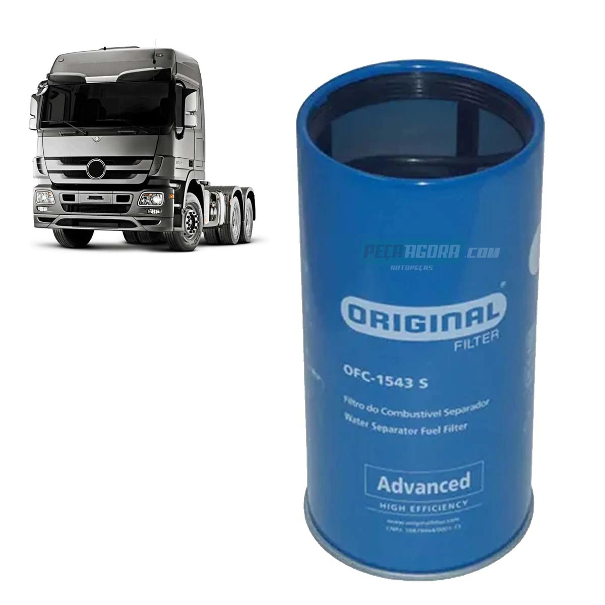 FILTRO COMBUSTIVEL MB ACTROS (0004771302.)