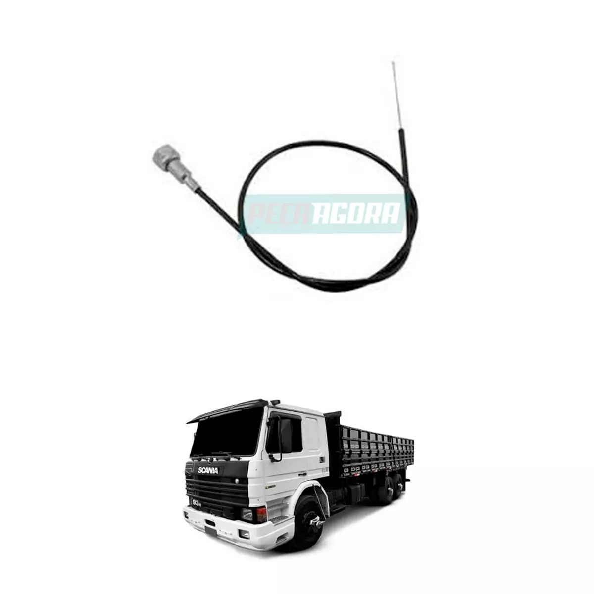 CABO ACELERADOR MANUAL1002MM PARA SCANIA P93 R143 T113 (1331139.)