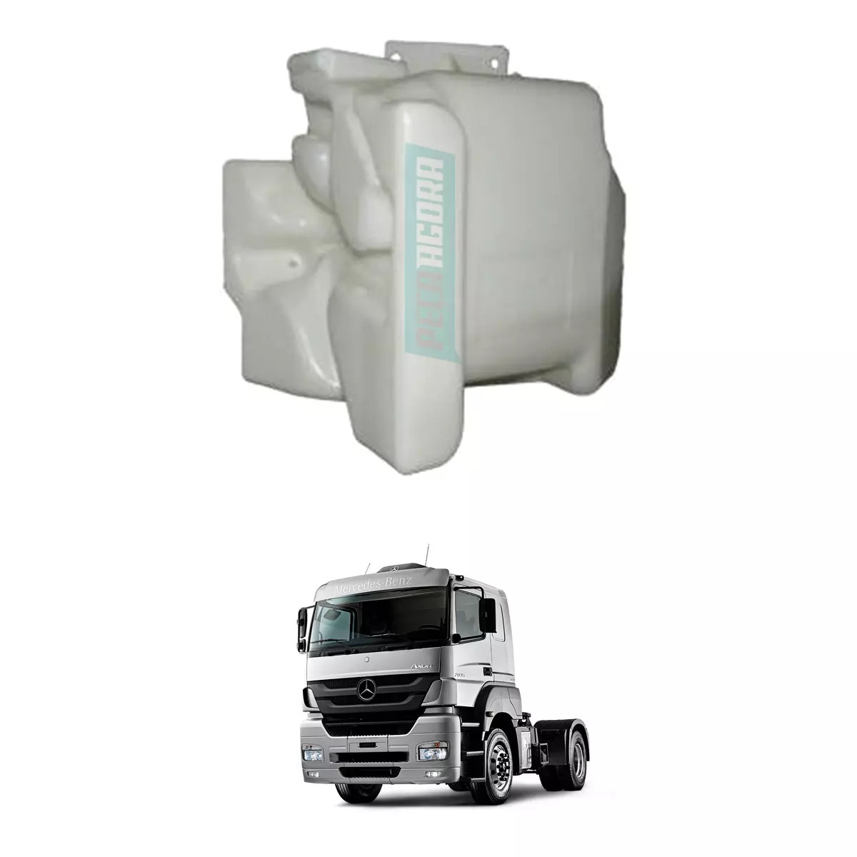 RESERVATORIO AGUA PARABRISA MB AXOR 1933 2035 2040 2044 2533 2541 2625 2628 2644