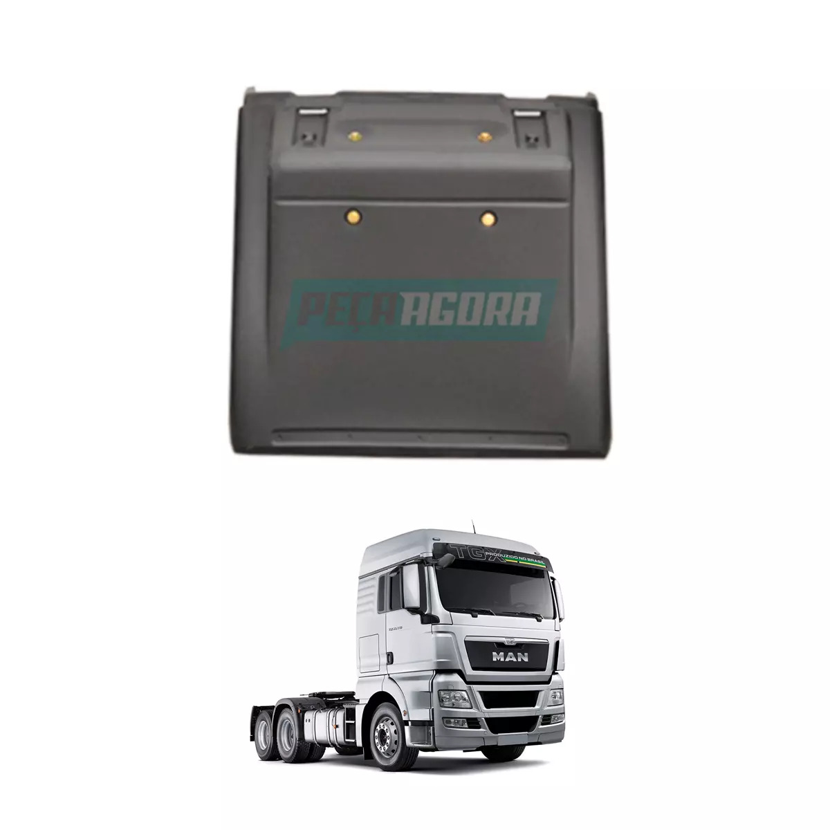 MEIO PARALAMA TRACAO DIANTEIRO DIREITO MAN TGX (254069608D-81664106574-R008168)