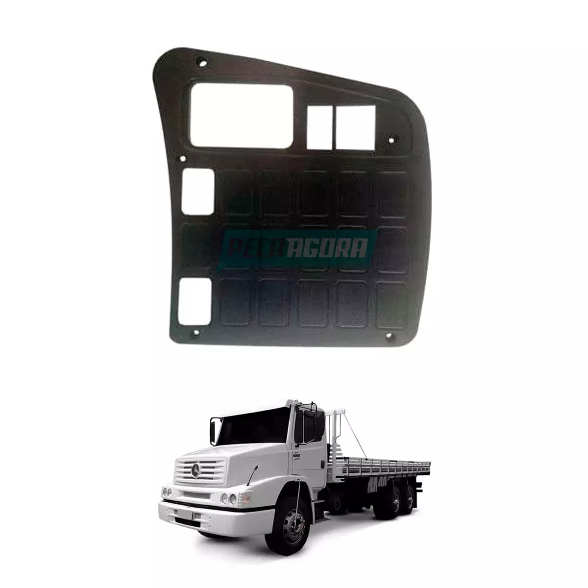 MOLDURA PAINEL MB 1620 ATRON 2 FUROS (2FU471926-FC471926)