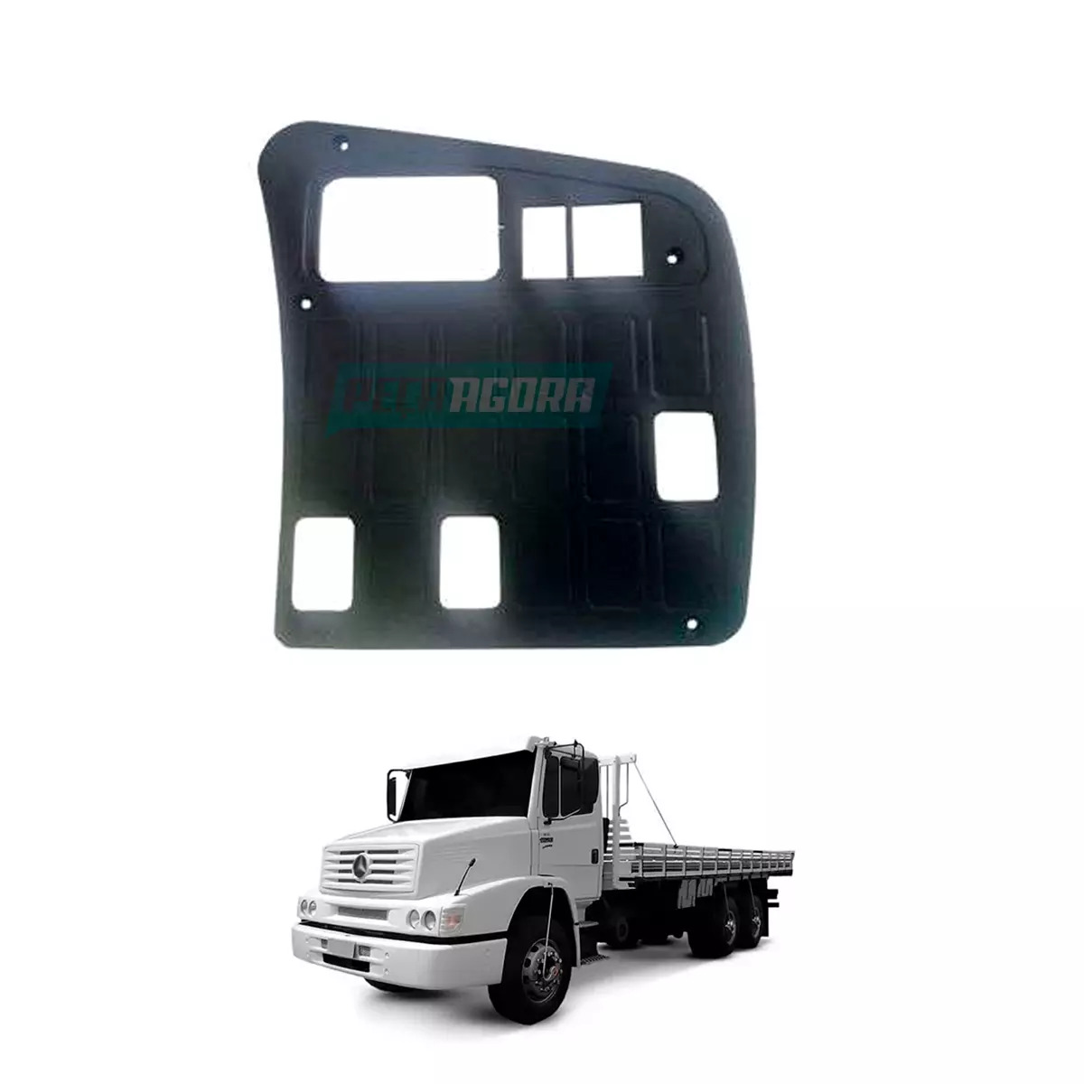 MOLDURA PAINEL MB 1620 ATRON 3 FUROS (3FU471859)