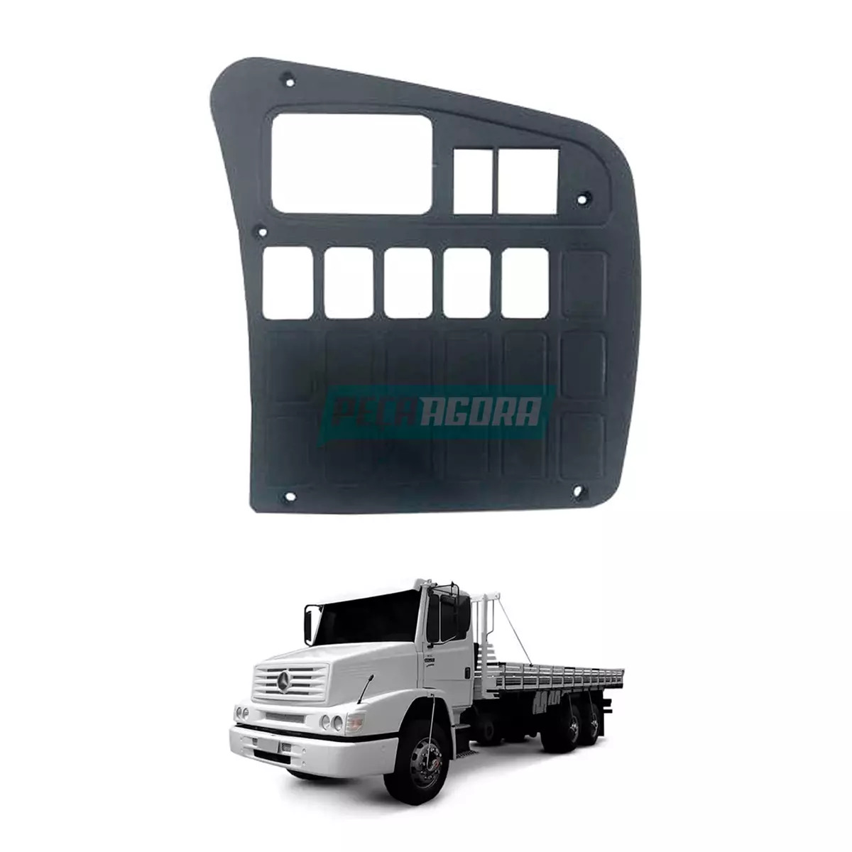 MOLDURA PAINEL MB 1620 ATRON 5 FUROS (5FU-0470065)