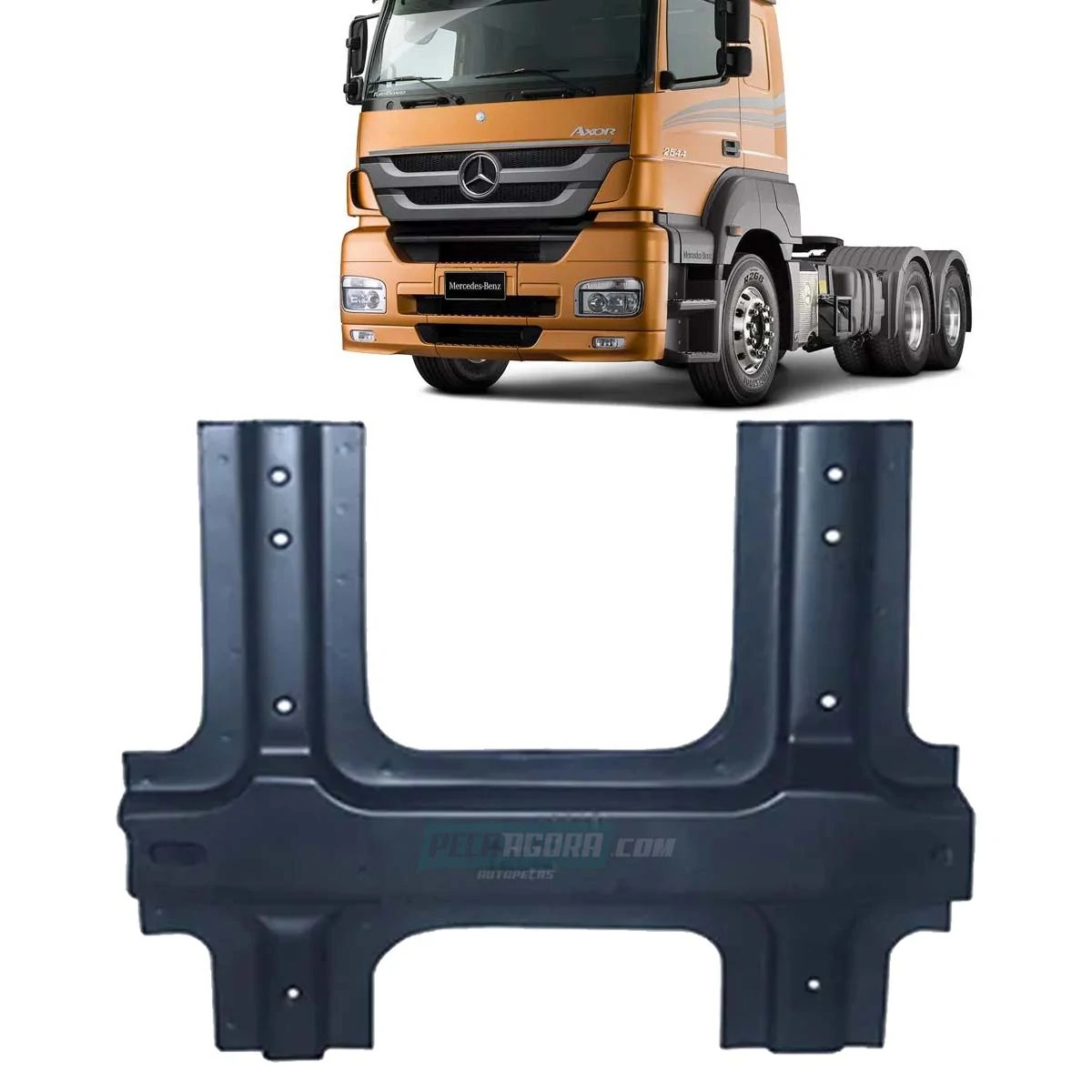 SUPORTE H ESTRIBO ESQ MB AXOR TODOS MERCEDES BENZ (9406601830.)