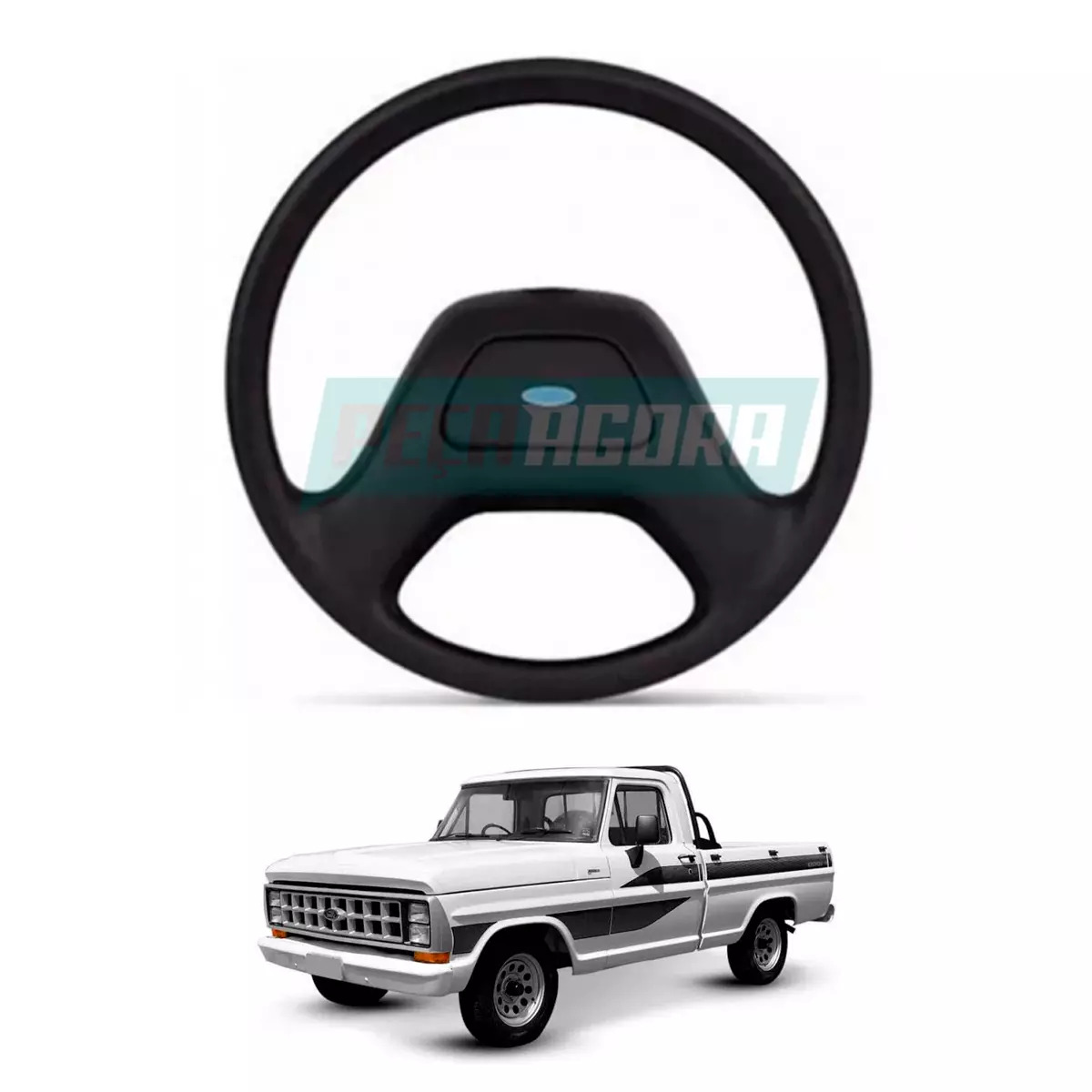 VOLANTE F1000 F4000 PAMPA COM TAMPA (VI0369TB)