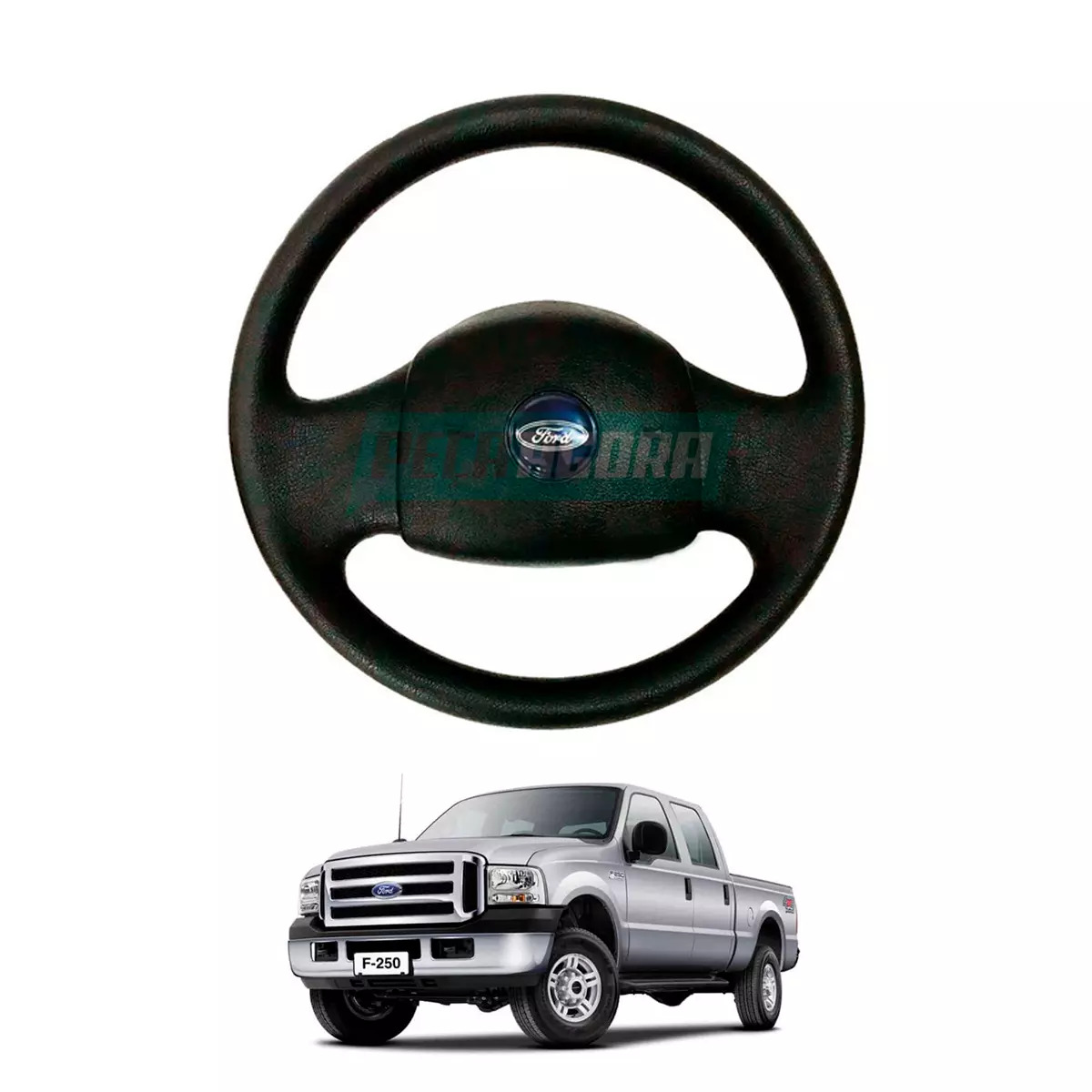 VOLANTE F250 F4000 NOVA COM TAMPA SEM CUBO (VI0371TB)