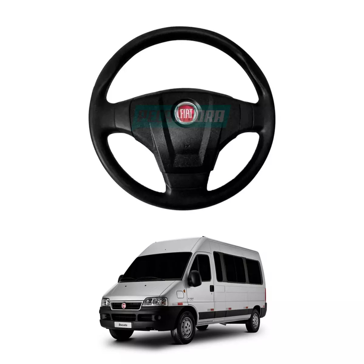 VOLANTE DUCATO BOXTER JUMPER COM TAMPA (VI0273TB)