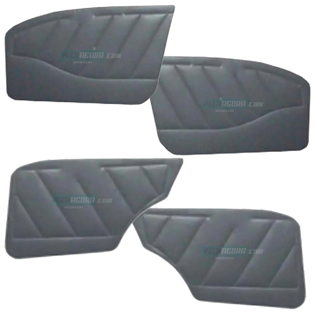 KIT FORRO PORTA DIANTEIRA TRASEIRA CINZA PALIO 4 PORTAS SIENA 96 A 2000 (K.M3150