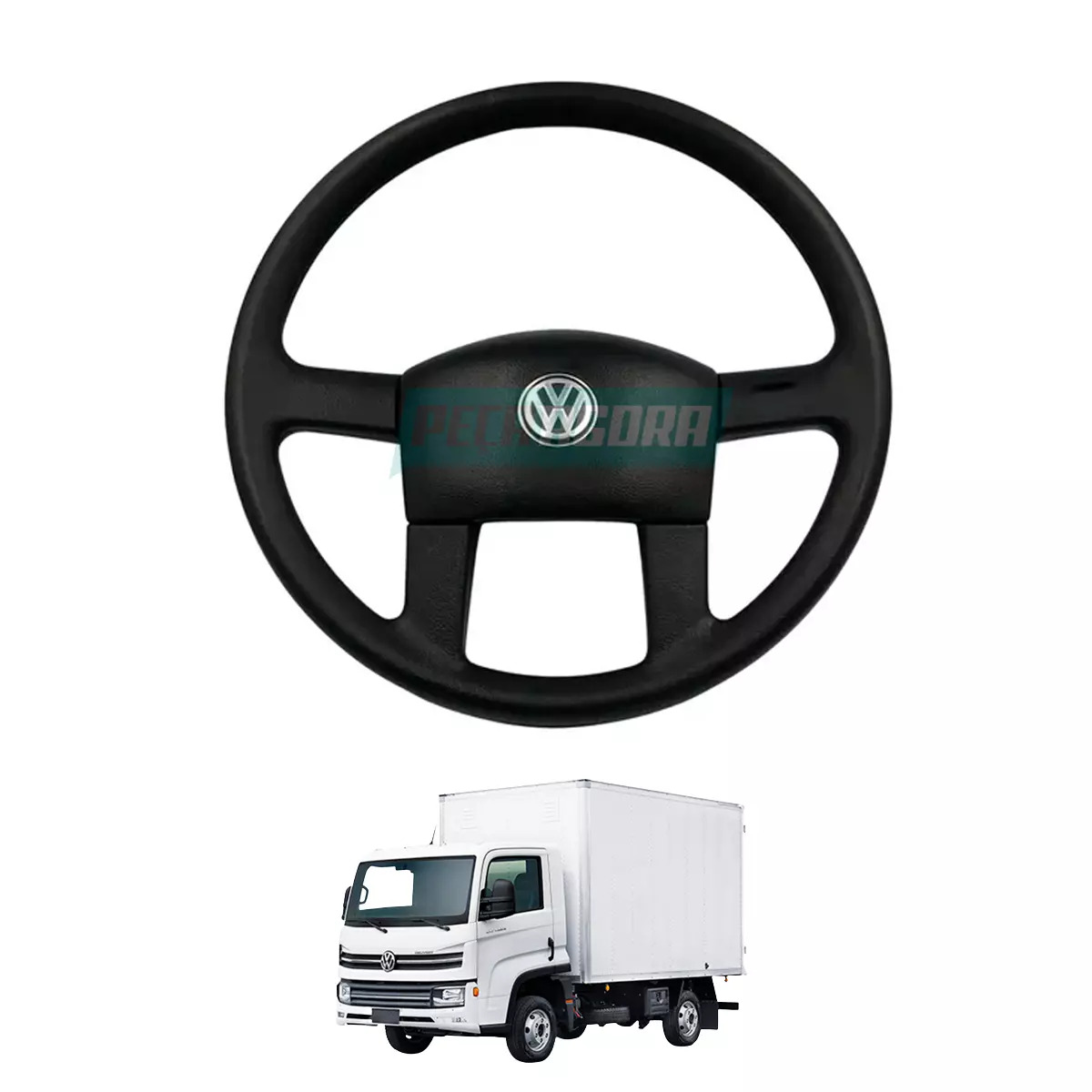 VOLANTE MODELO CAMINHAO DELIVERY ALMA + TAMPA ORIGINAL (VI1102TB)