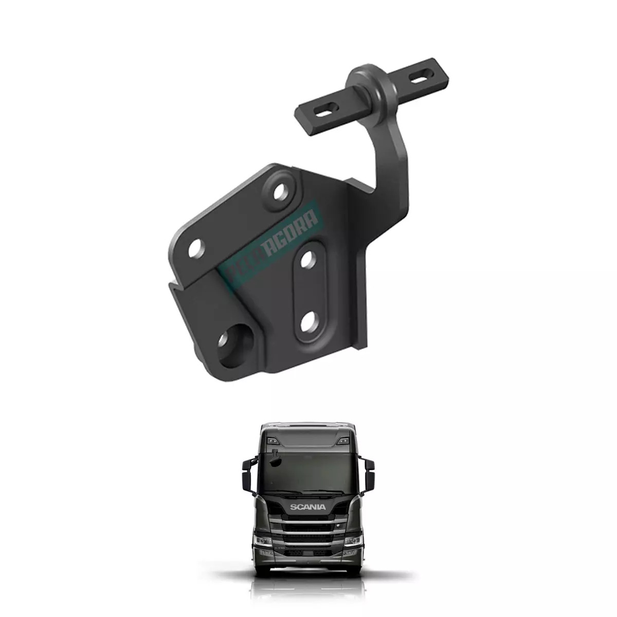 DOBRADICA DA GRADE SUPERIOR EM ACO FERRO DIR PARA SCANIA S6 NTG LD (CL541-227677