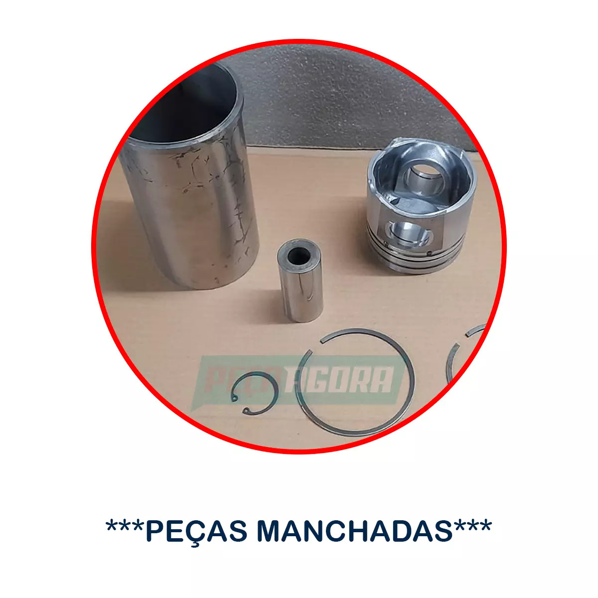 KIT MOTOR 1 CILINDRO MOTOR MWM SRINT 4.07TCA GM S10 BLAZER AGRALE CAMINHAO *PECA