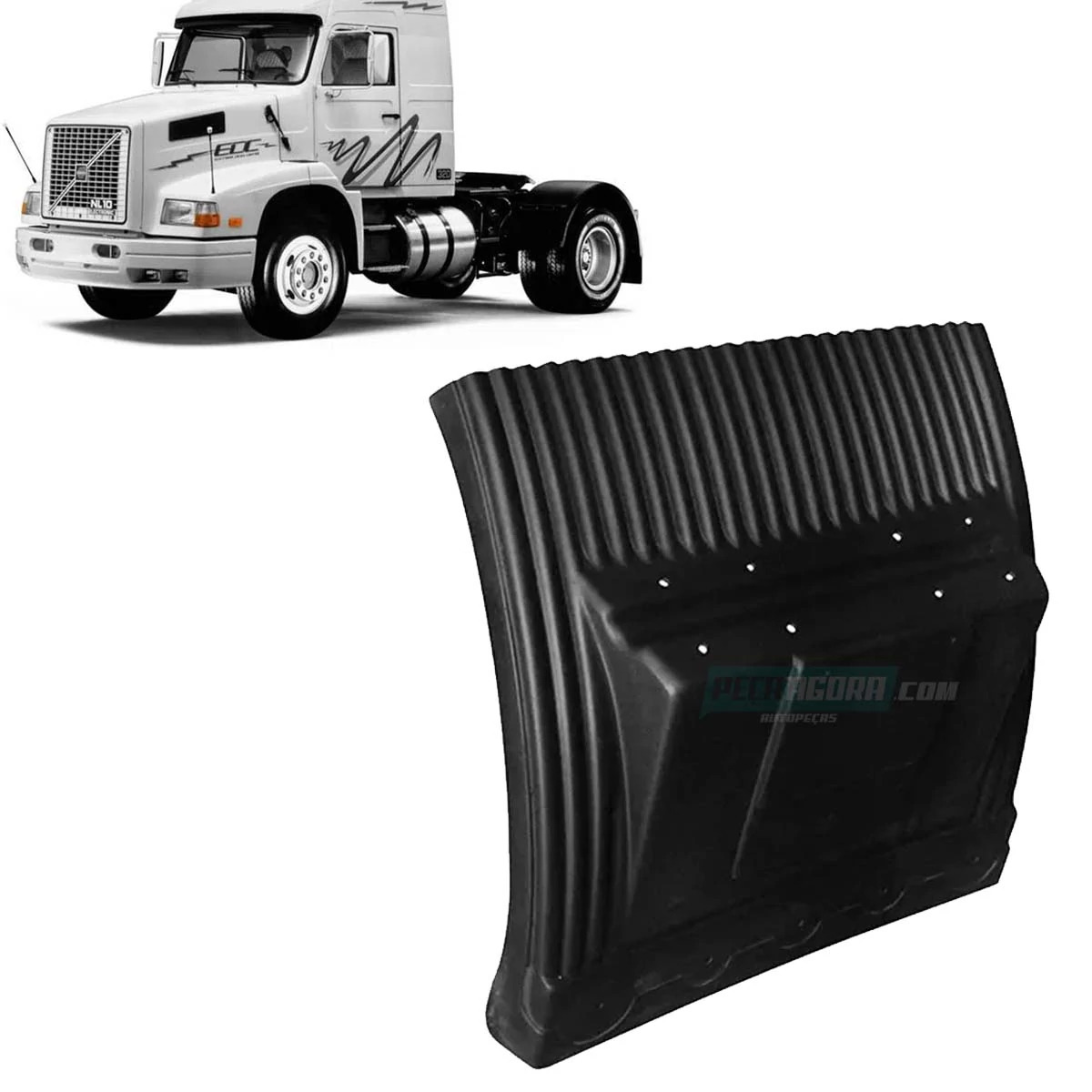 MEIO PARALAMA TRASEIRO PARA SCANIA VOLVO EDC NL10 NL12 (8121817-9)