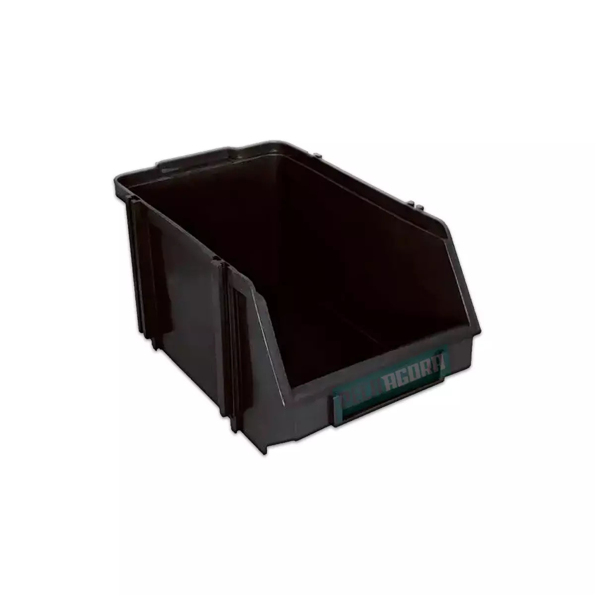 GAVETEIRO BIN 6 PLASTICO 8 LITROS PRETO (GAVEBIN68L)