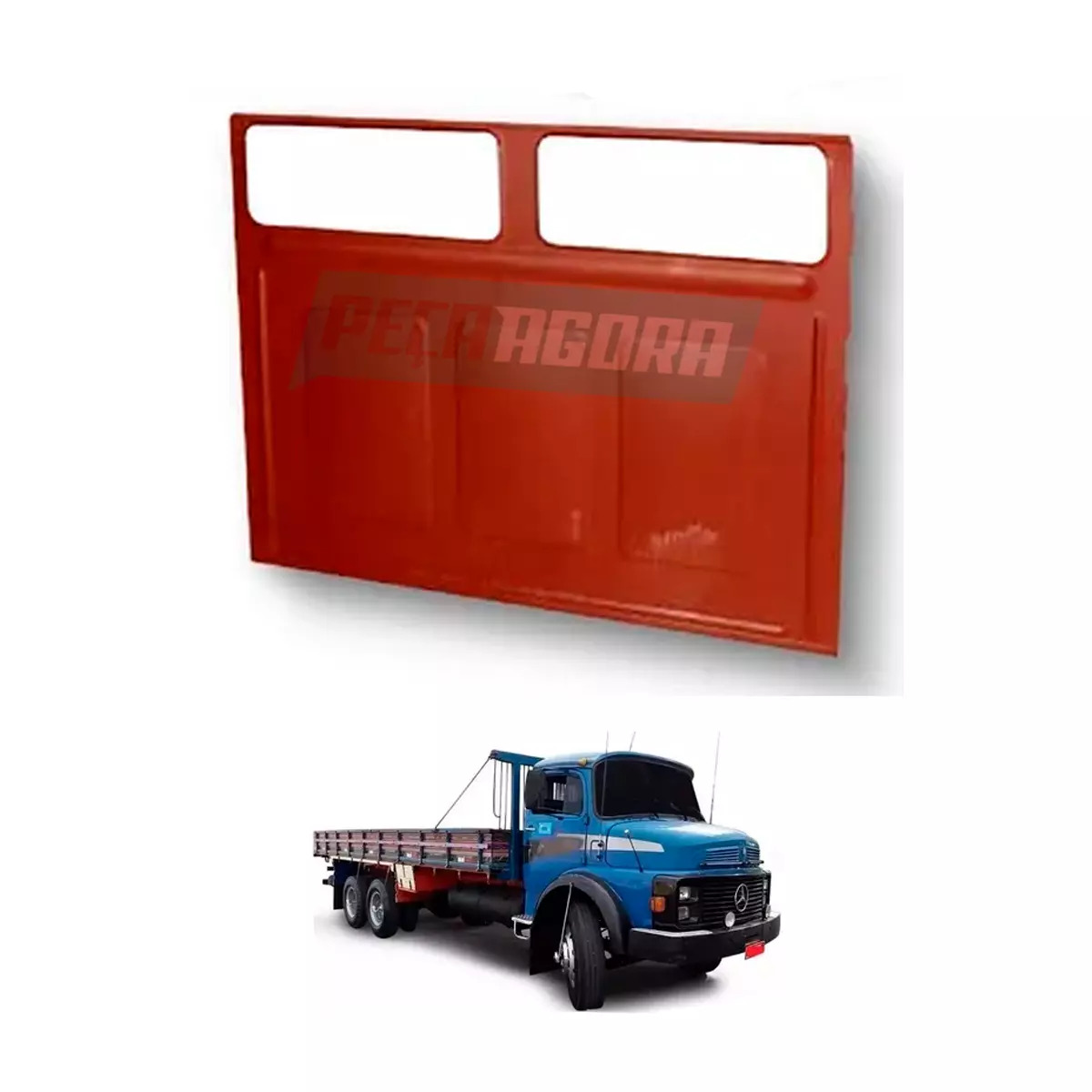 FOLHA DA PAREDE TRASEIRA MB 1113 2213 SEM TRAVESSA CHAPA EM FERRO (3446470007-96