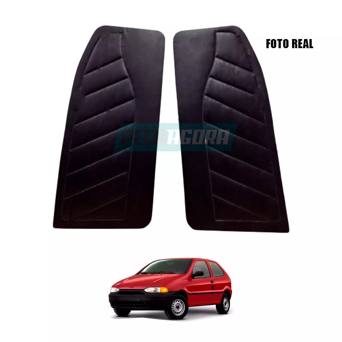 PAR FORRO PORTA FIAT PALIO STRADA BASICO 96 A 20 2 PORTAS *PEQUENO DETALHE COM A
