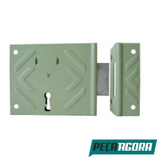 FECHADURA ALIANCA CAIXAO CINZA 1072 (597CC)