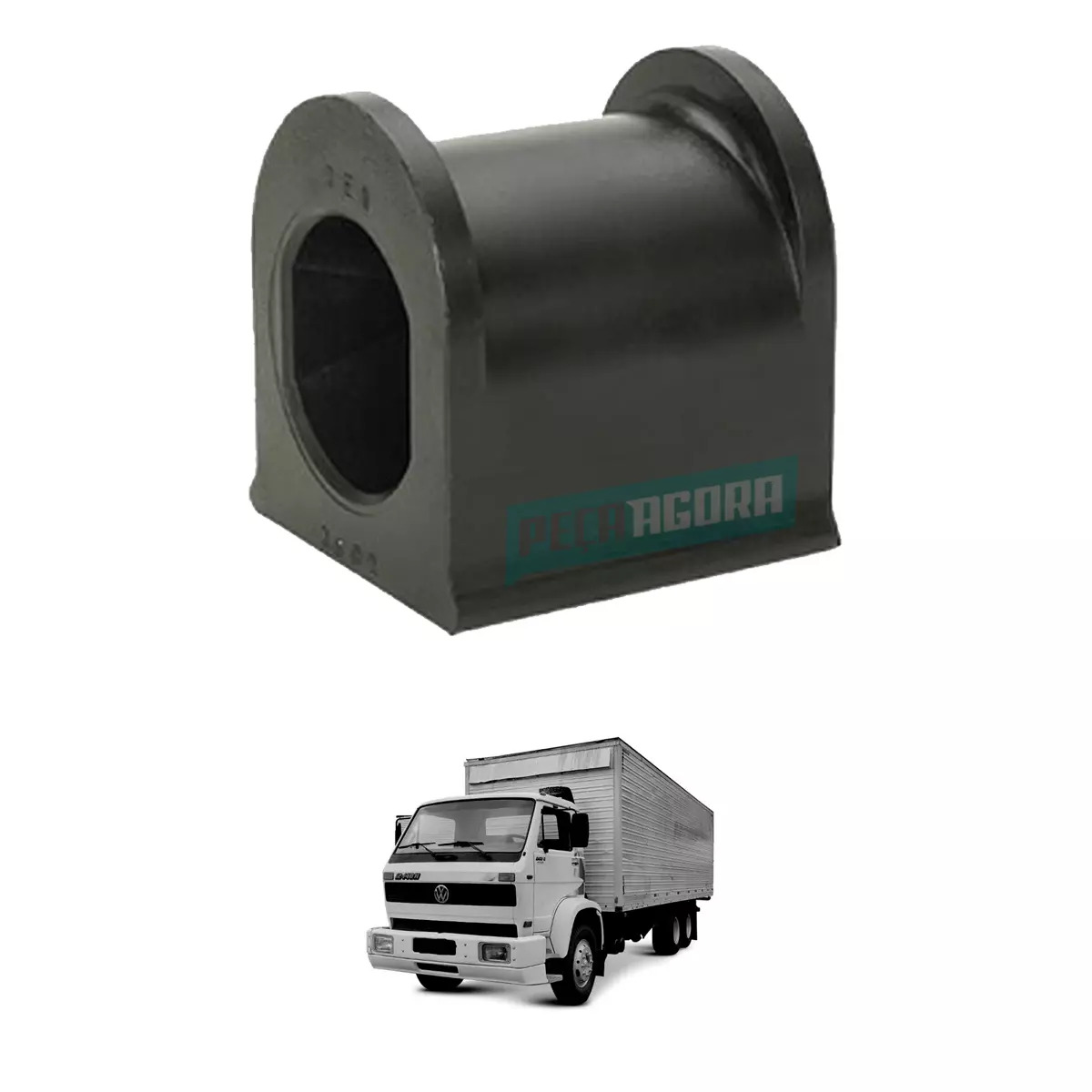 BUCHA BARRA ESTABILIZADORA DIANTEIRA VW 12140H 14220 14150 16170 16220 24220 242