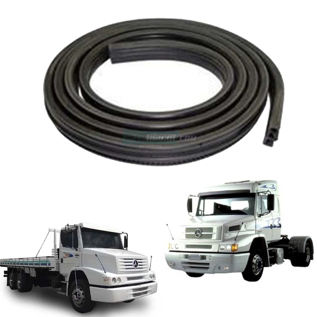 BORRACHA GUARNICAO PORTA 4,4M MB 1620 1634 1938 709 710 712 912 913 914 1929 193