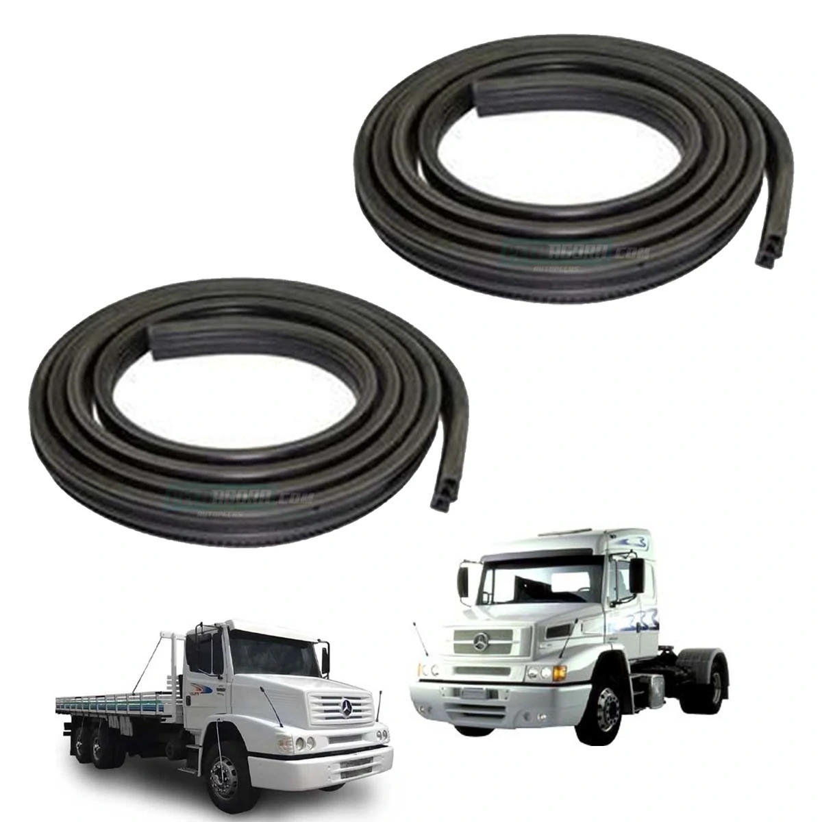 PAR BORRACHA GUARNICAO PORTA 4,4M MB 1620 1634 1938 709 710 712 (P.6946977098-90