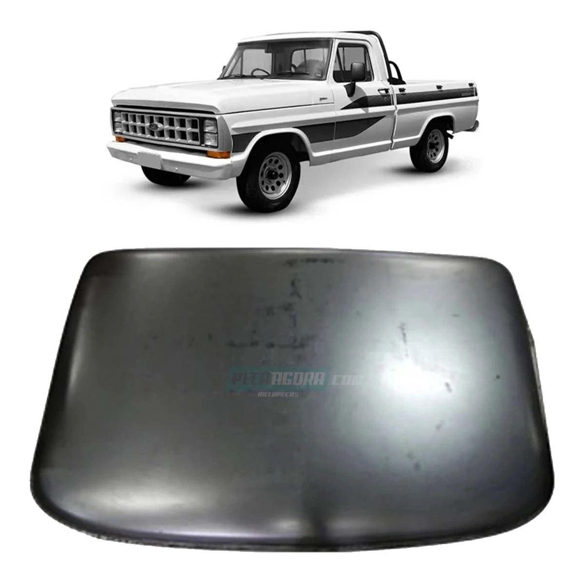 FOLHA TETO FORD F1000 F4000 F600 F11000 F14000 72 A 92 (C7TZ8150202A-CR21259)