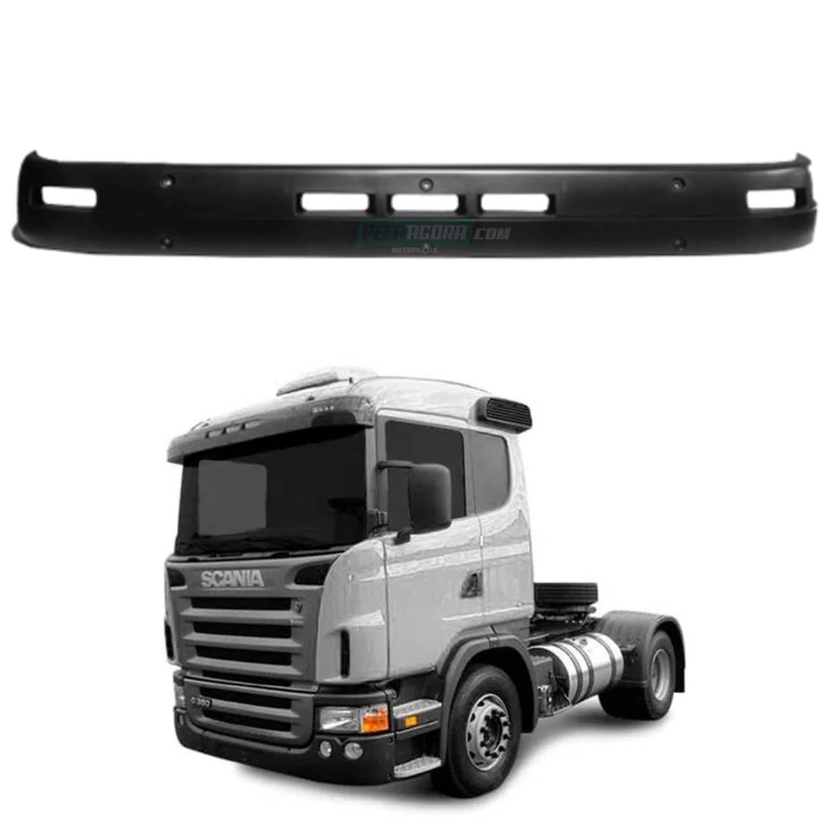 TAPA SOL PARA SCANIA SERIE 5 SEM SUPORTES PLASTICO (1539872-R008100)