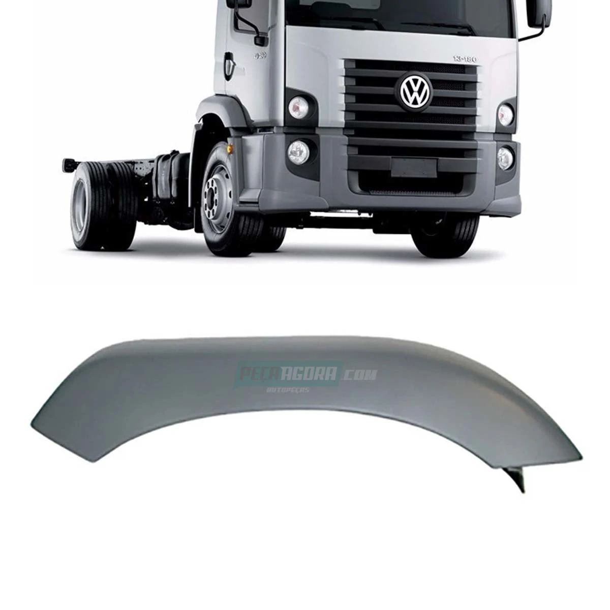 PARALAMA CABINE DIREITO VW CONSTELLATION PLASTICO ABS  (2S2821306-W50075.2)