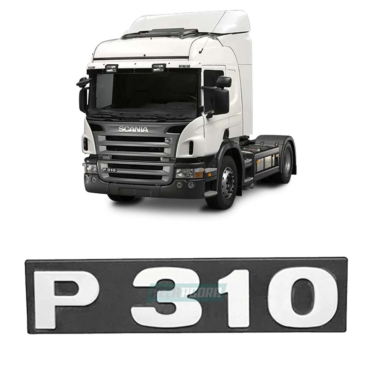 EMBLEMA FRONTAL P310 PARA SCANIA SERIE 4 (1724037-V3033)
