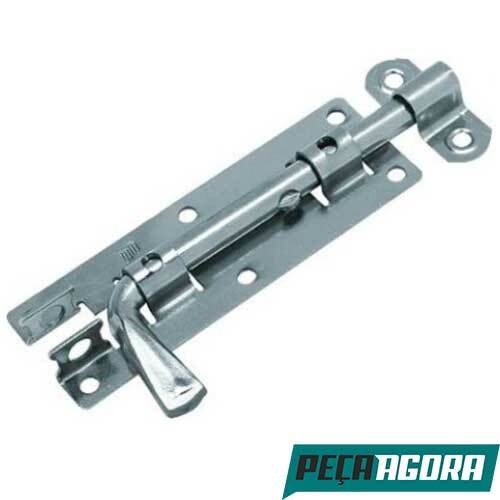 FECHO PORTA FIO REDONDO 8'' SOPRANO 3005.0124.13 CAIXA C/ 12 (6781CC)