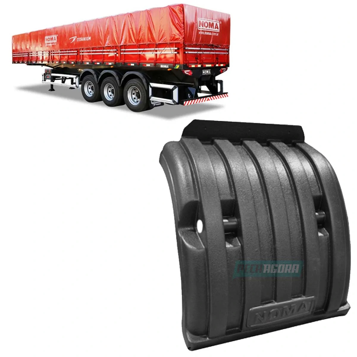 MEIO PARALAMA NOMA ATE 2011 DIANTEIRO TRASEIRO (V.4600743-R006558-4600744-R00655