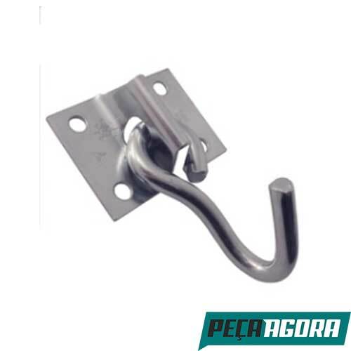GANCHO ALIANCA PARA REDE PARAFUSAR ZINCADO 1371 11574 (710CC)