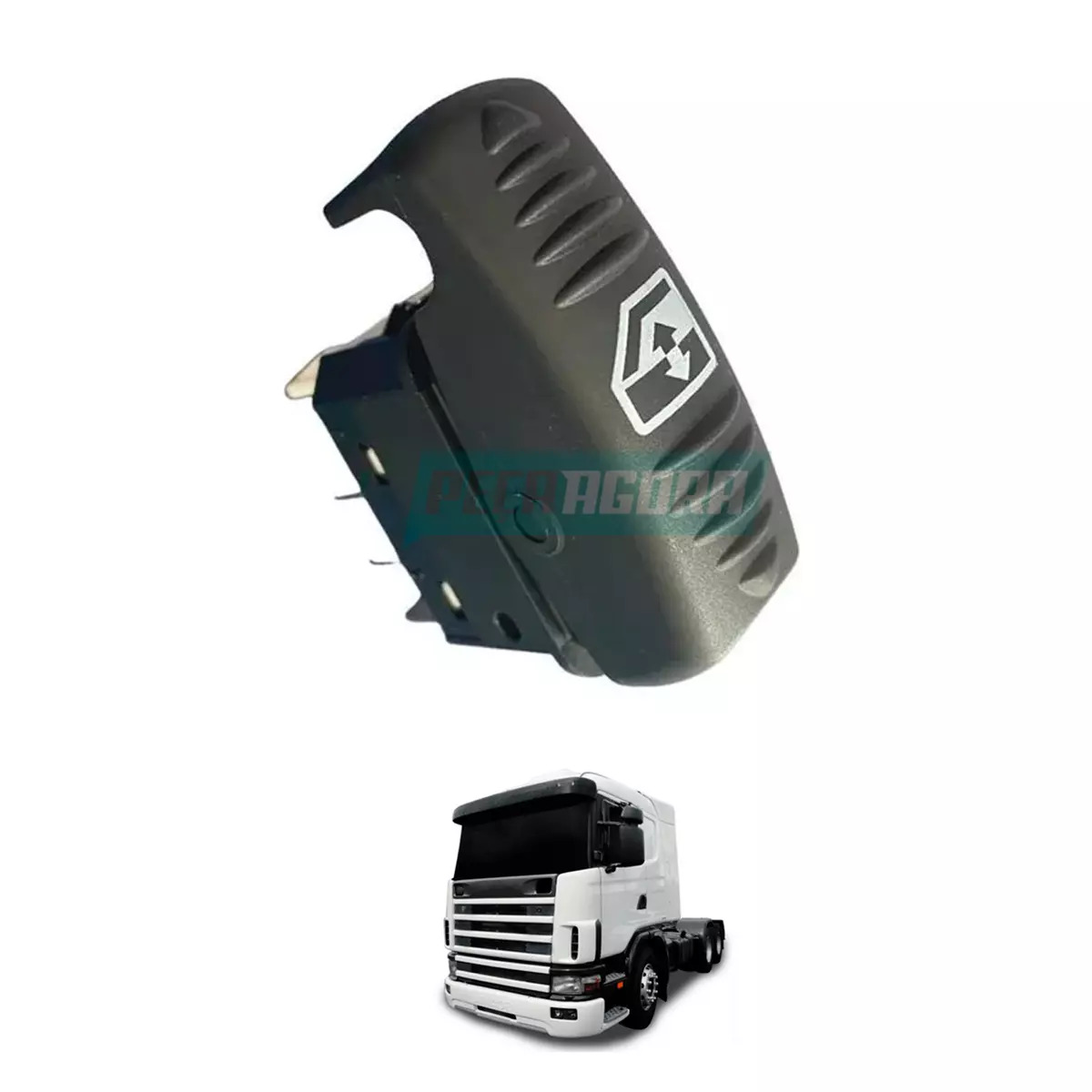 INTERRUPTOR DO VIDRO EETRICO DA PORTA PARA SCANIA SERIE 4 (1413146A)