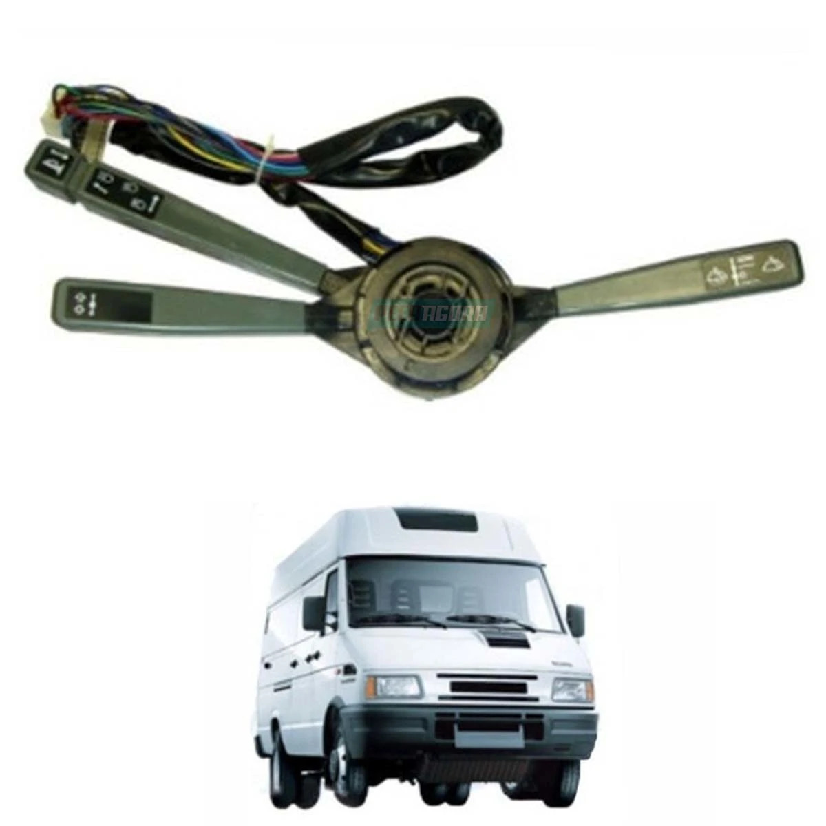 CHAVE COMANDO PARA IVECO DAILY 3510 A 6012 TODAS ATE 2007 (99456701)