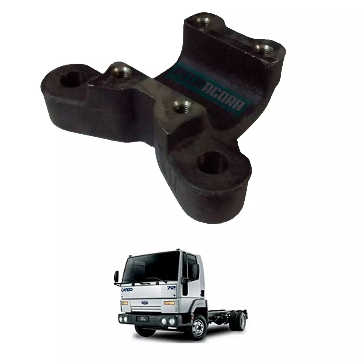 SUPORTE DA BARRA ESTABILIZADORA SUPERIOR FORD CARGO 712 814 815 915 815E 816 (1C