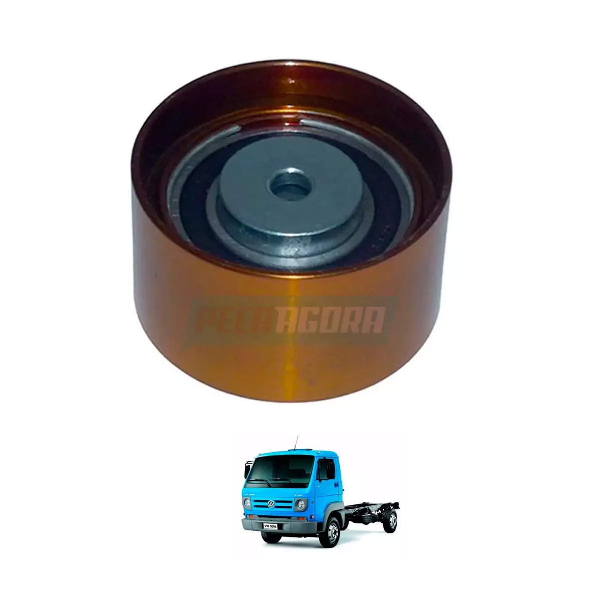 POLIA TENSORA CORREIA LISA VW 5.140 8.150 DELIVERY 31260E 26260 MOTOR MWM VOLARE