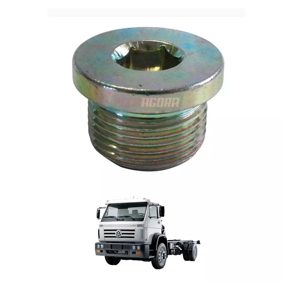 BUJAO CARTER MOTOR MAN D08 VW 13.190 15.190 17.190 CONSTELLATION 17.280 24.280 3