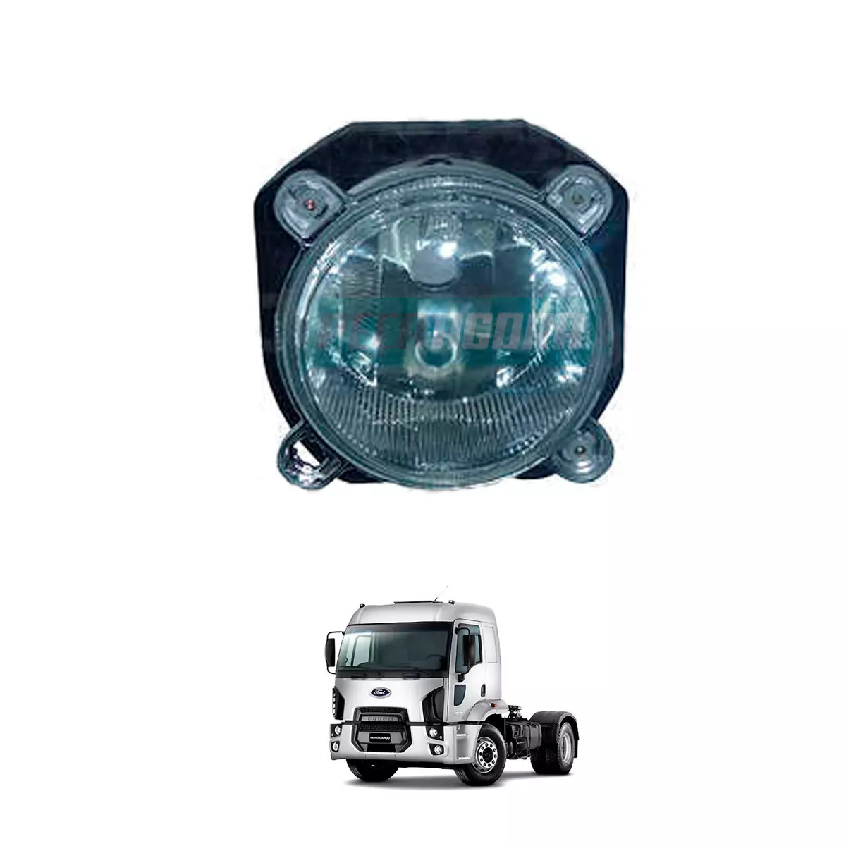 FAROL LUZ ALTA LE FORD CARGO 2011 EM DIANTE (BC4513D269AB.)