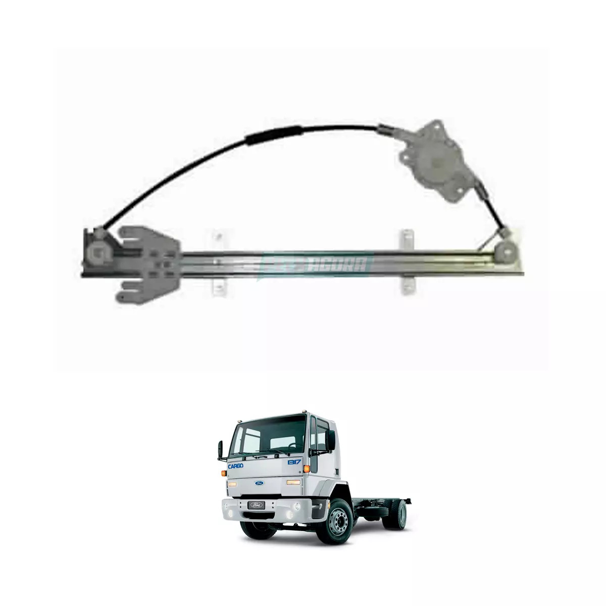 MAQUINA VIDRO PORTA LADO DIREITO SEM MOTOR (3C46E23200BG.)