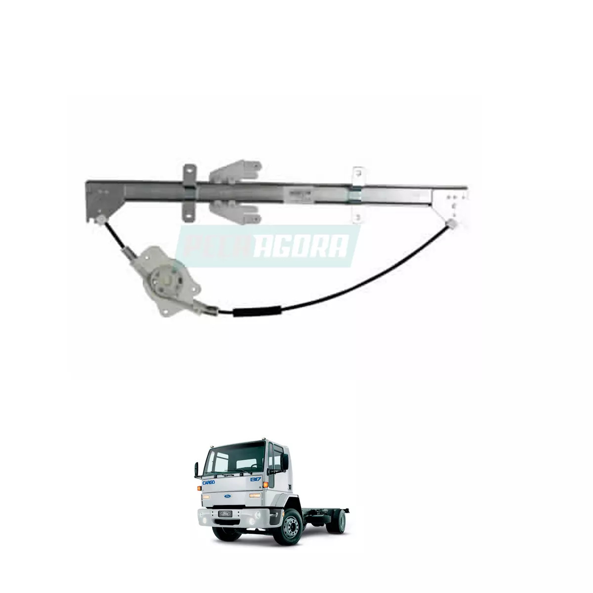 MAQUINA VIDRO PORTA LADO ESQUERDO SEM MOTOR (3C46E23201BG.)