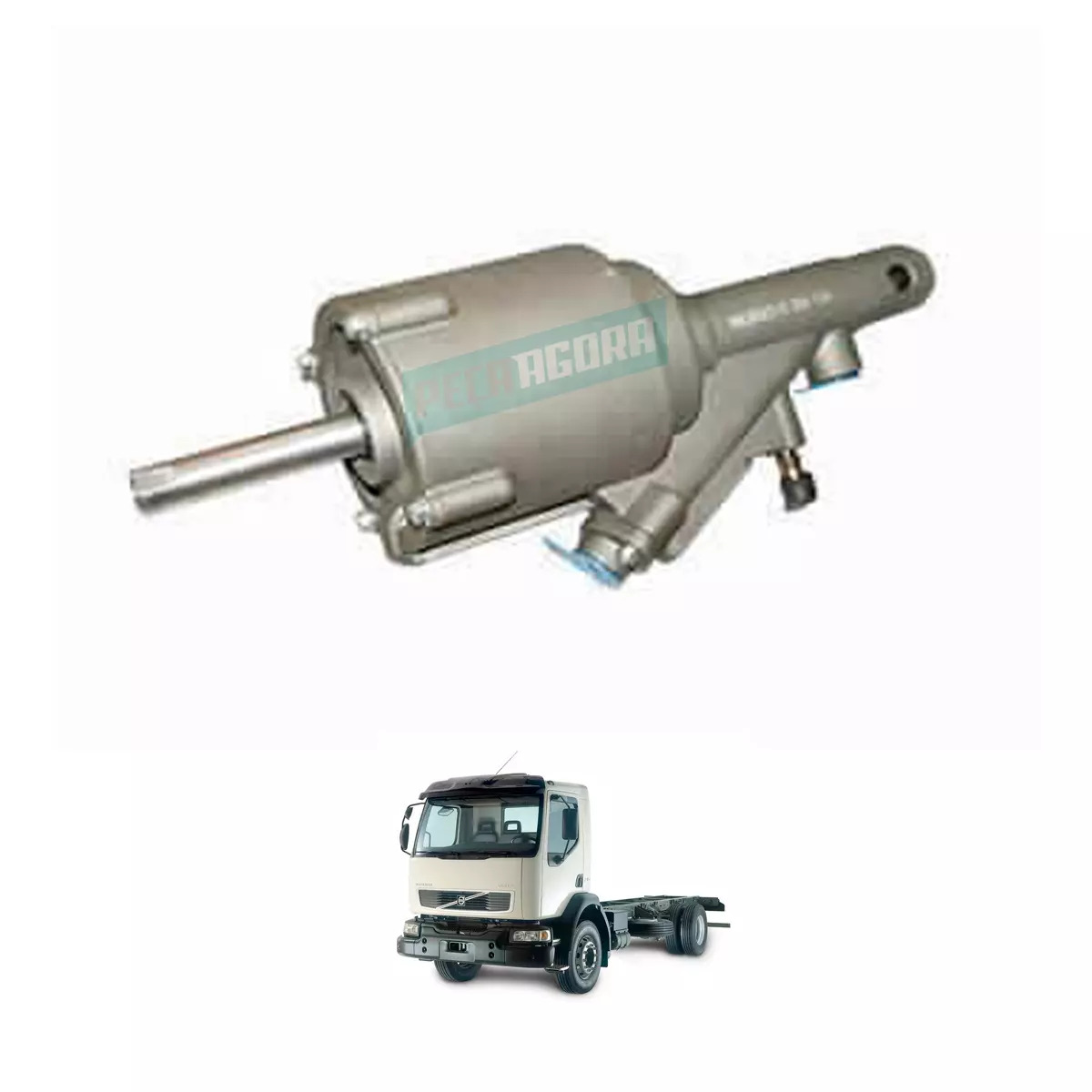 SERVO EMBREAGEM VOLVO VM 210 240 260 270 COM CAMBIO 6 8 9 MARCHAS EATON  FH12 NH